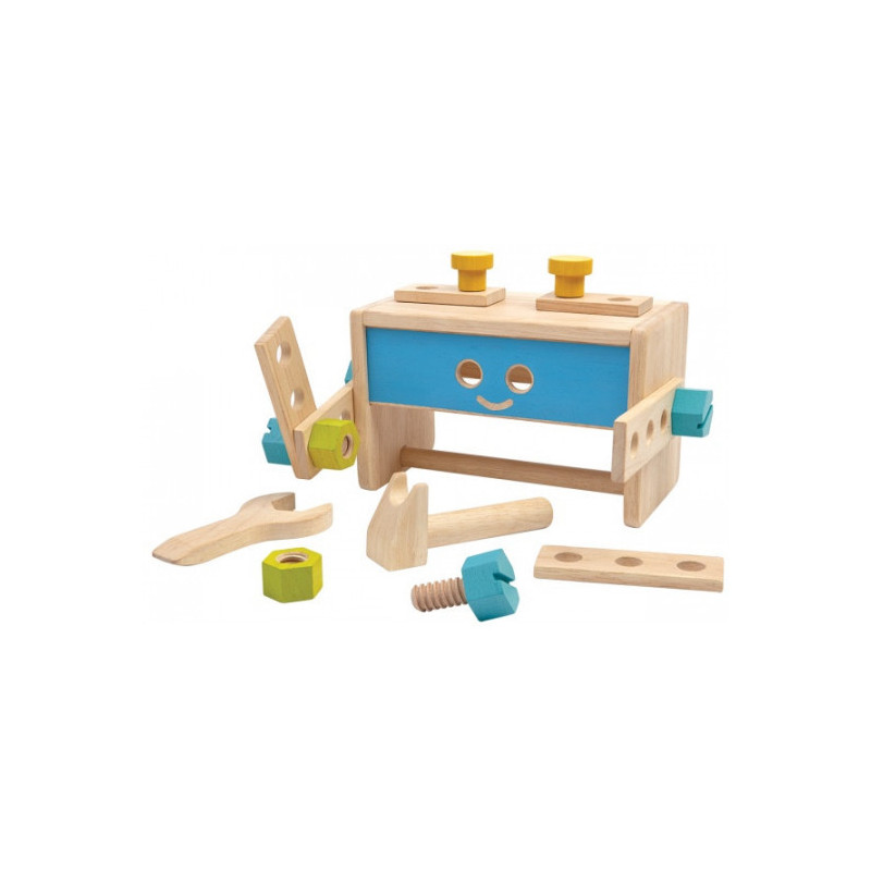 PlanToys - Verktygslåda, robot
