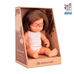 Miniland - Docka Lotta, 38 cm
