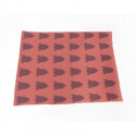 Pellianni - Knitted blanket organic red