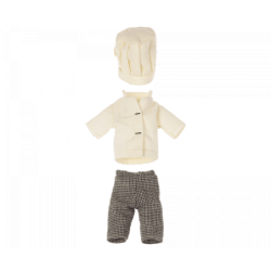 Maileg - Chef mouse w. soup pot and spoon