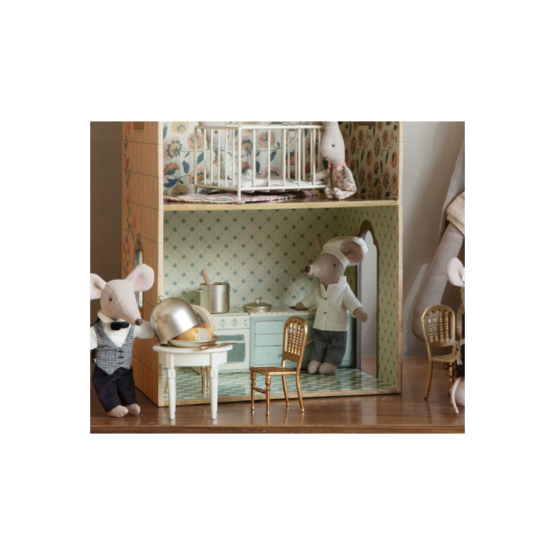 Maileg - Chef mouse w. soup pot and spoon