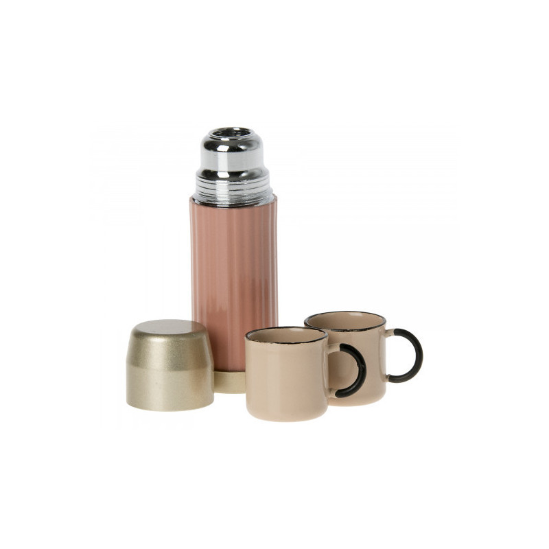 Maileg - Miniatyr Termosset, rosa