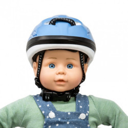 MaMaMeMo - Cykelhjälm till dockan, syren