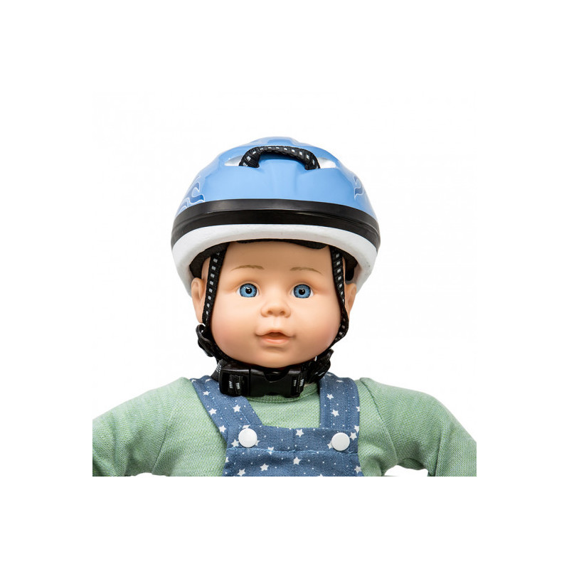 MaMaMeMo - Cykelhjälm till dockan, syren