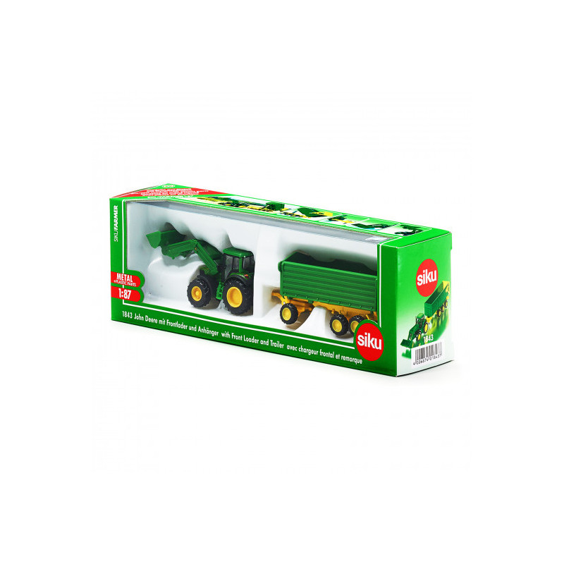 Siku - J.Deere/Vagn 1:87