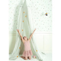 Roommate - Canopy, stripped grey/white