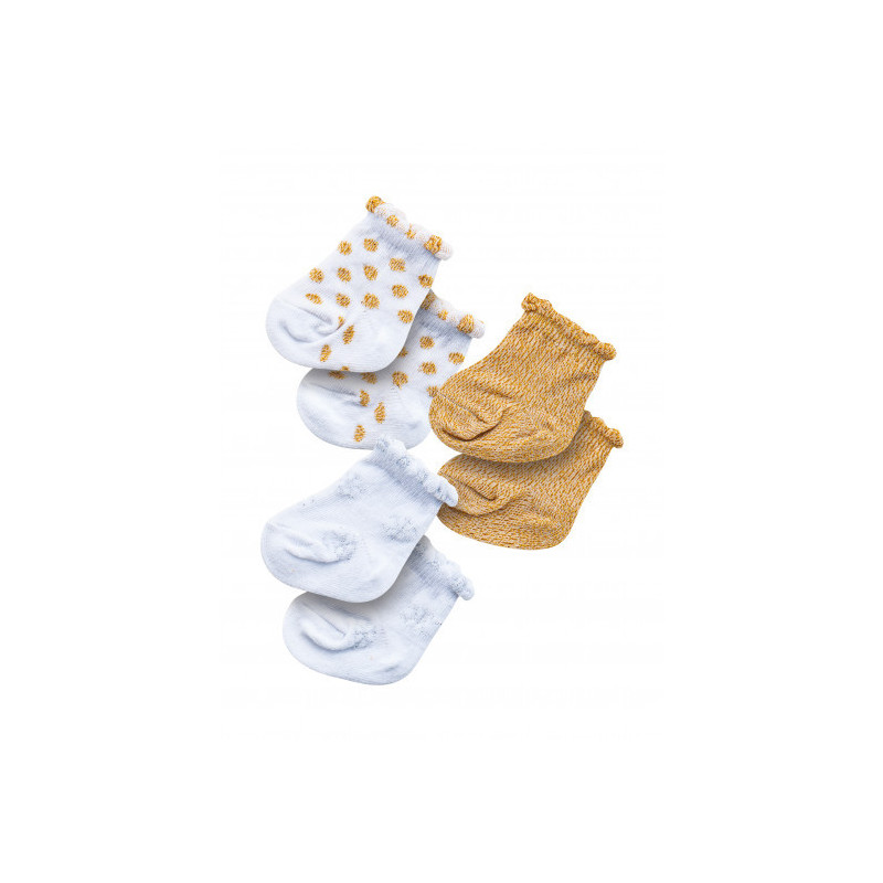 Heless - Sockor till dockan, Glitter, 3 pack (35-45cm)