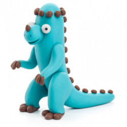 Hey Clay - Claymates Pachycephalosaurus