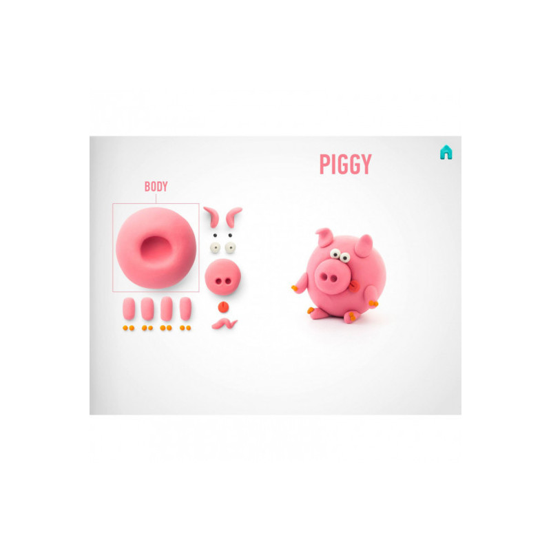 Hey Clay - Claymates Piggy