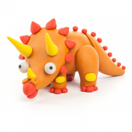Hey Clay - Claymates Triceratops