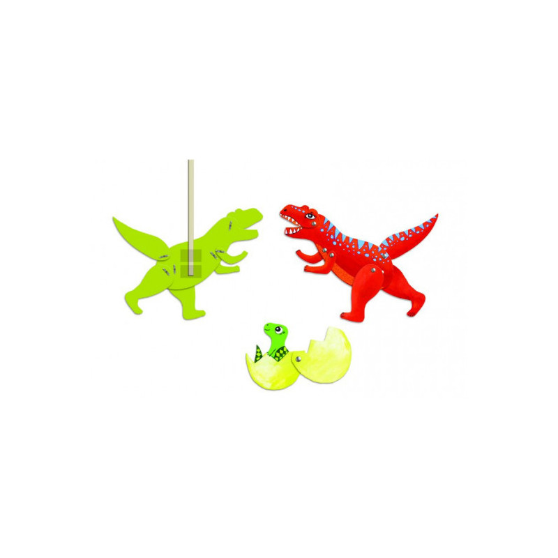 Djeco - Small puppets, Dinos