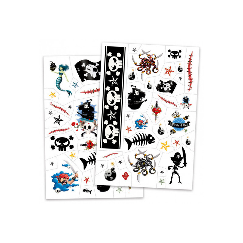 Djeco - Tattoo Pirates
