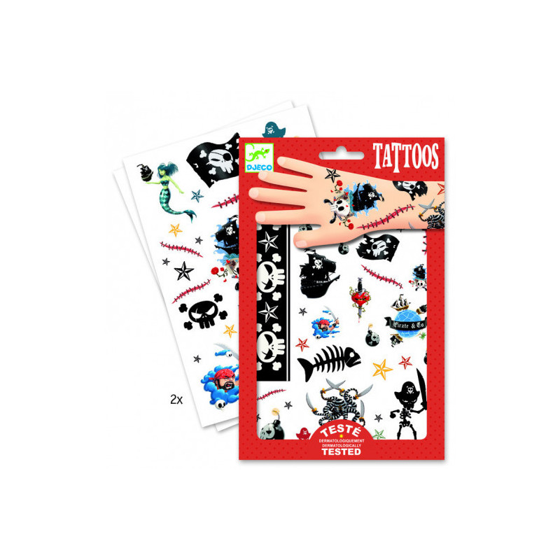 Djeco - Tattoo Pirates