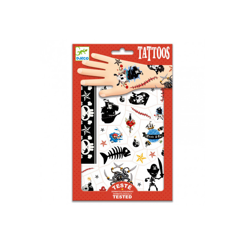 Djeco - Tattoo Pirates