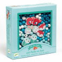 Djeco - Wooden beads, Small animals