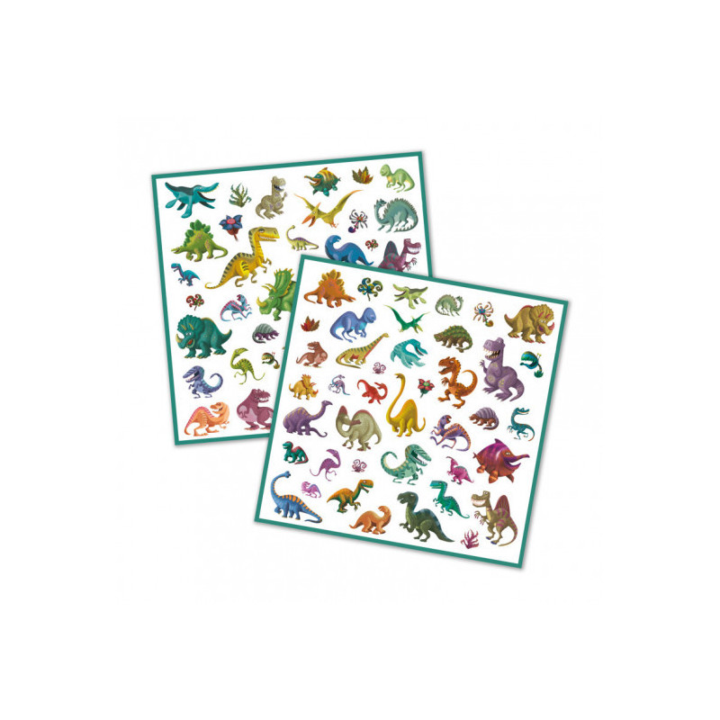 Djeco - Stickers, Dinosaurs