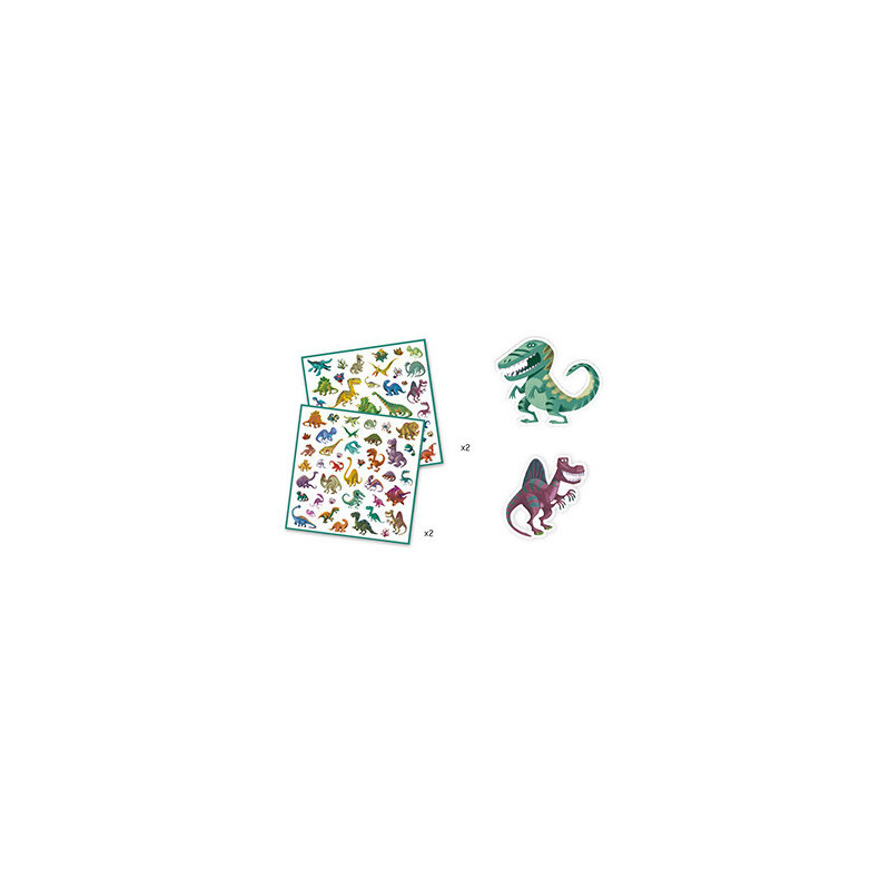 Djeco - Stickers, Dinosaurs