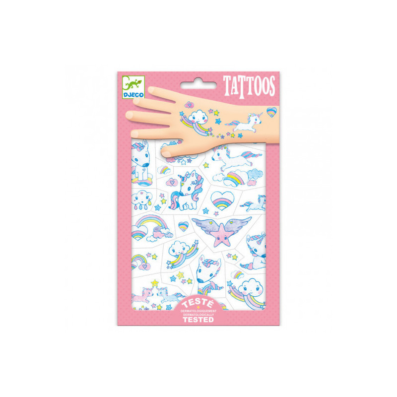 Djeco - Tattoo, Unicorns