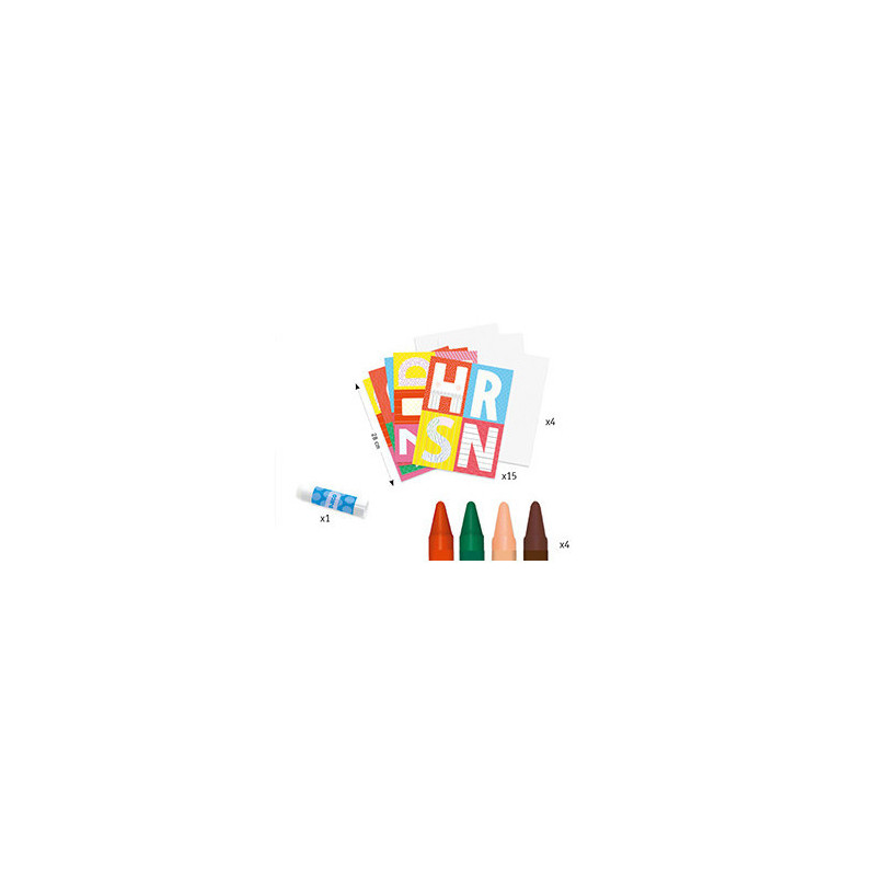 Djeco - A world to create, letters