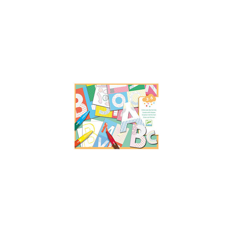 Djeco - A world to create, letters
