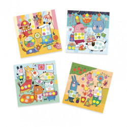Djeco - With coloured dots