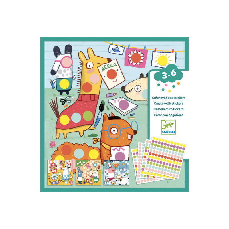 Djeco - With coloured dots