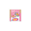 Djeco - Spinning top, Flowers DIY - FSC MIX