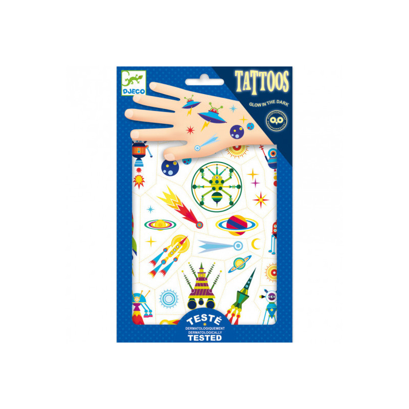Djeco - Tattoo, Space oddity