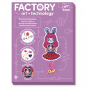 Djeco - Brooch - Bunny girl
