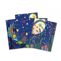 Djeco - Scratch card, Full moon