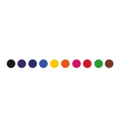 Djeco - 10 felt brushes - classic
