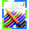 Djeco - 10 felt brushes - classic