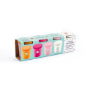 Djeco - 4 tubs of play dough, Sweet
