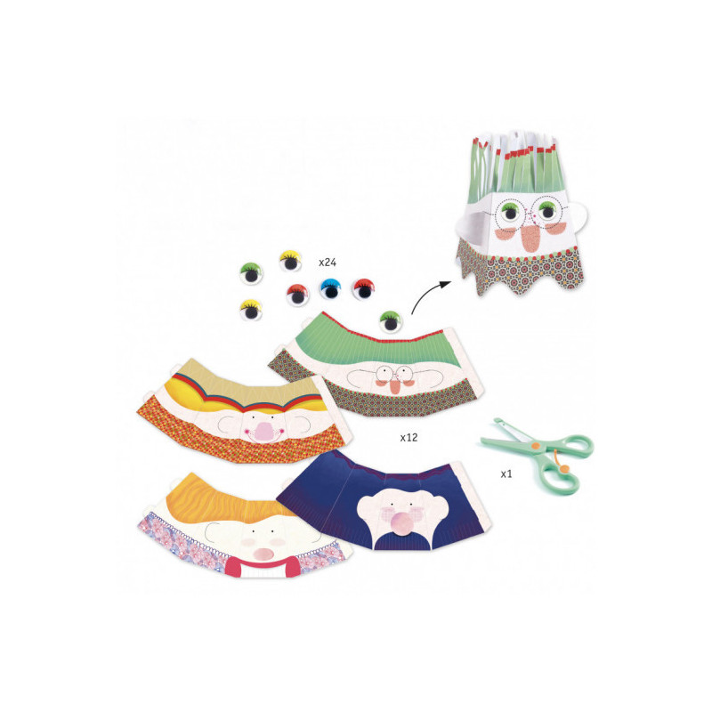 Djeco - Snip, snip, characters