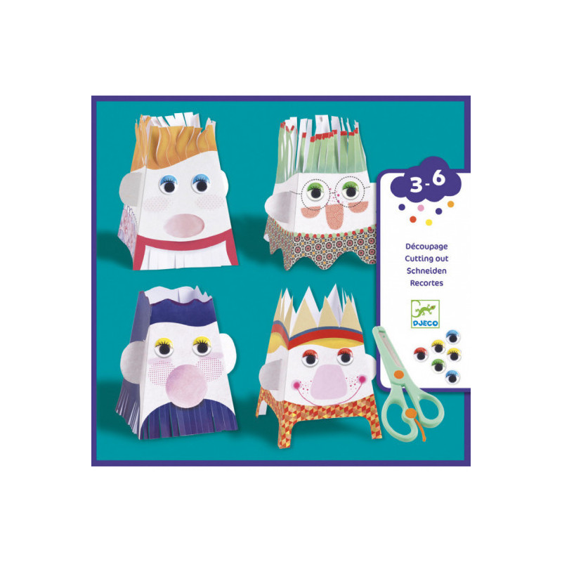 Djeco - Snip, snip, characters