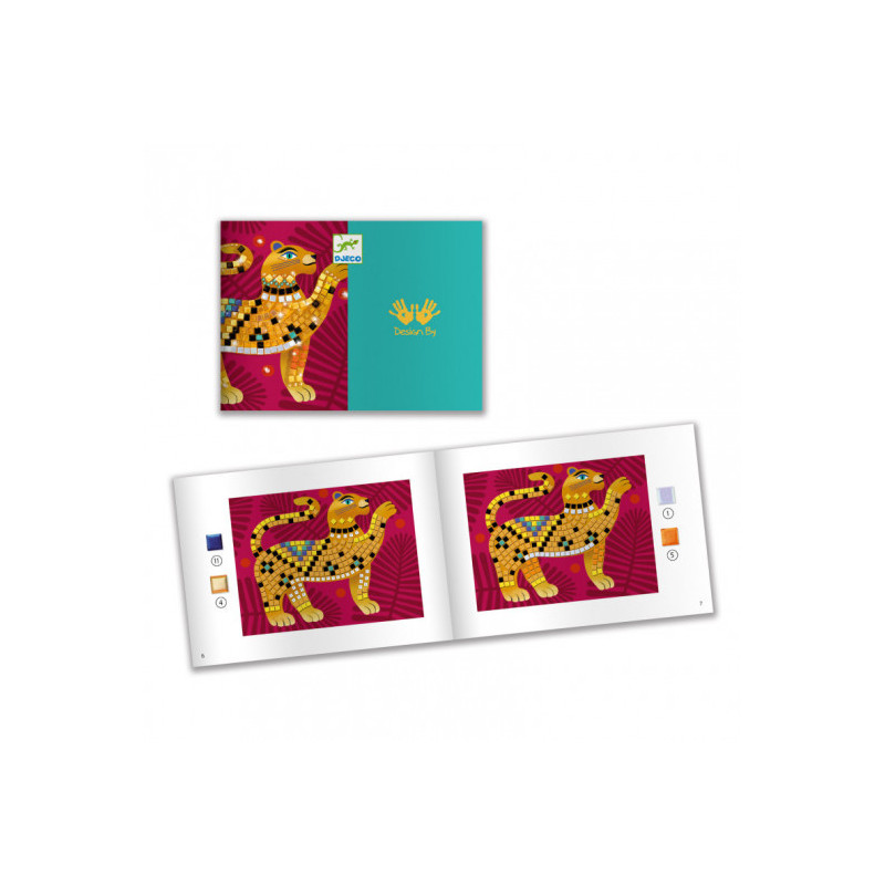Djeco - Mosaic kits - Deep in the jungle