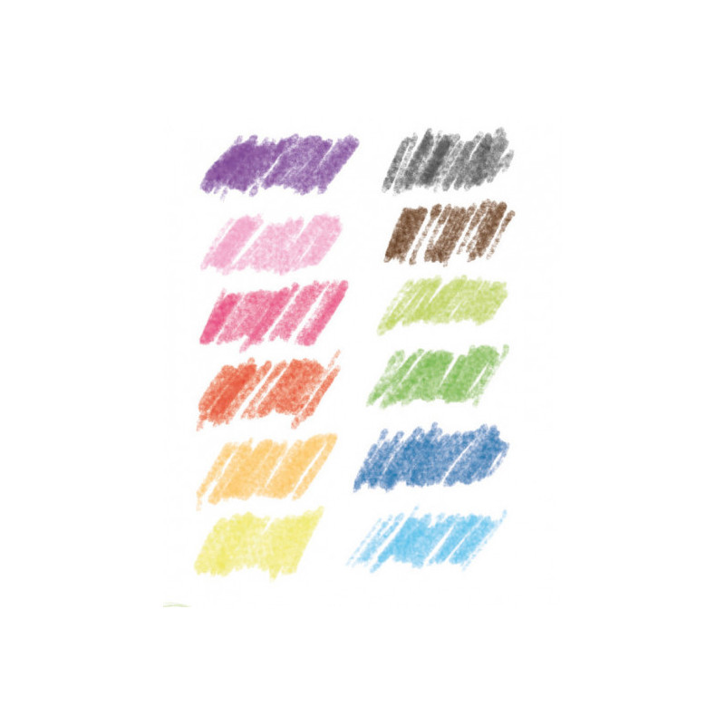 Djeco - 12 Watercolour Pencils - Classic
