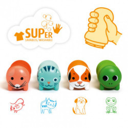 Djeco - Stamps fort littles ones - Garden animals