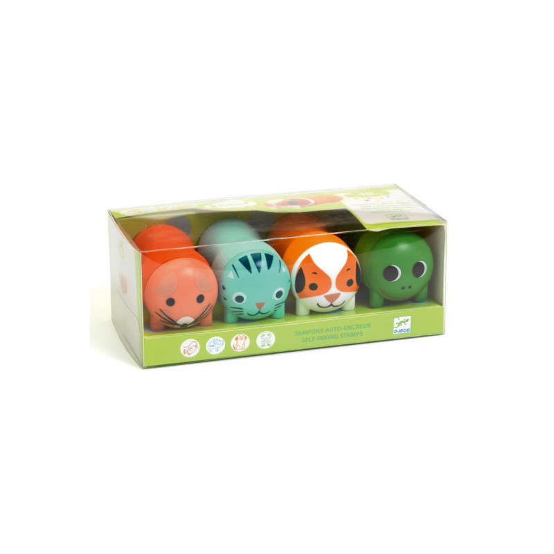 Djeco - Stamps fort littles ones - Garden animals