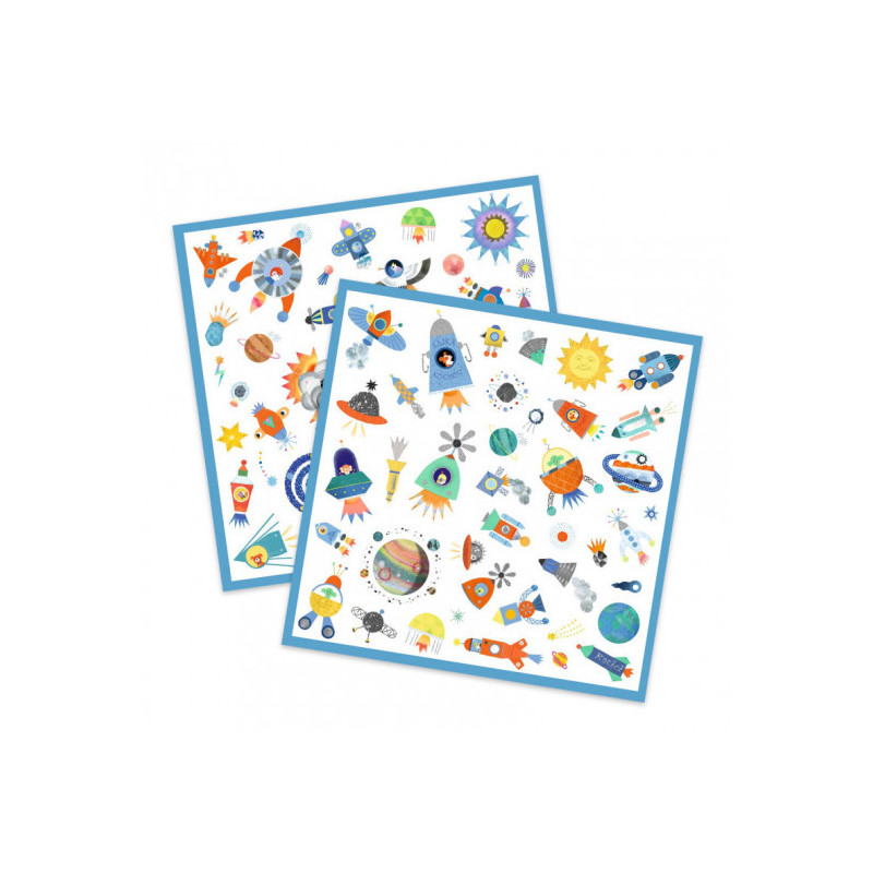Djeco - Stickers Interstellar