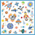 Djeco - Stickers Interstellar