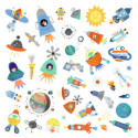 Djeco - Stickers Interstellar