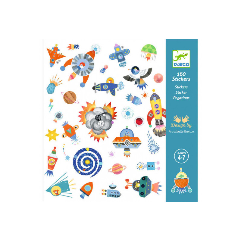 Djeco - Stickers Interstellar