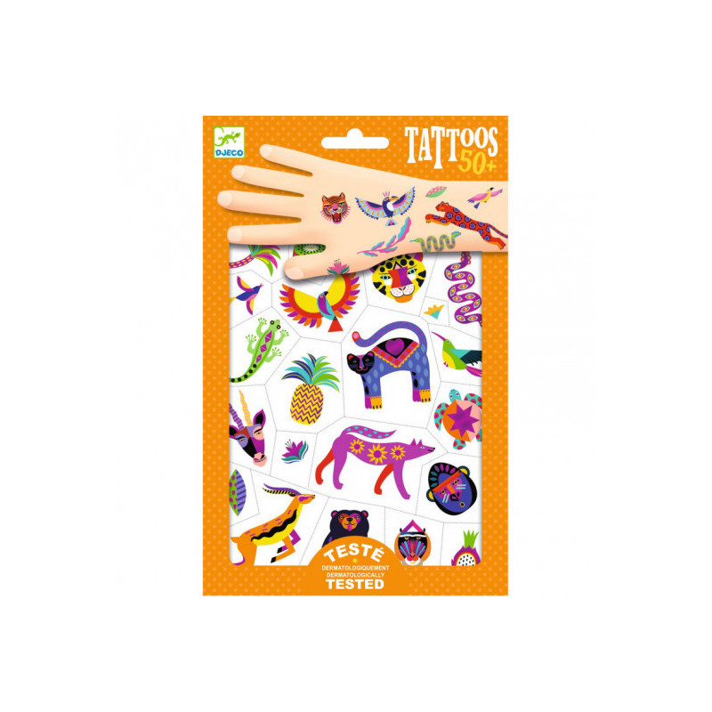 Djeco - Tattoo, Wild Beauty