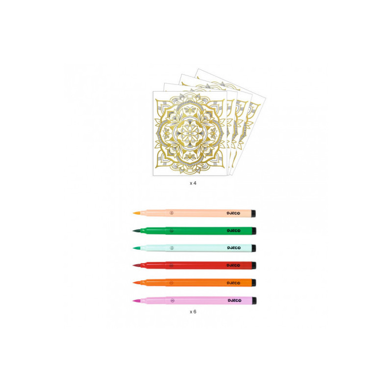 Djeco - Artistic color - Flora