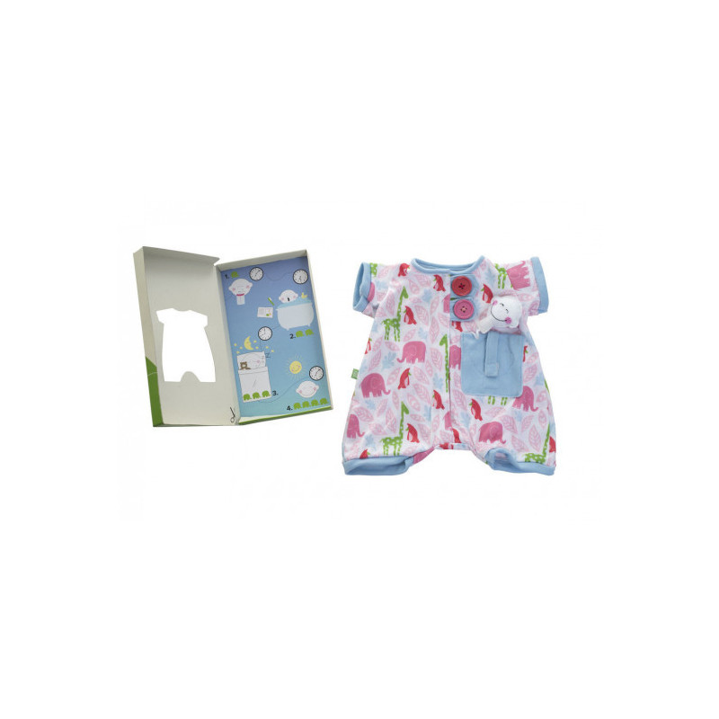 Rubens Baby - Pocket friends pink pyjamas