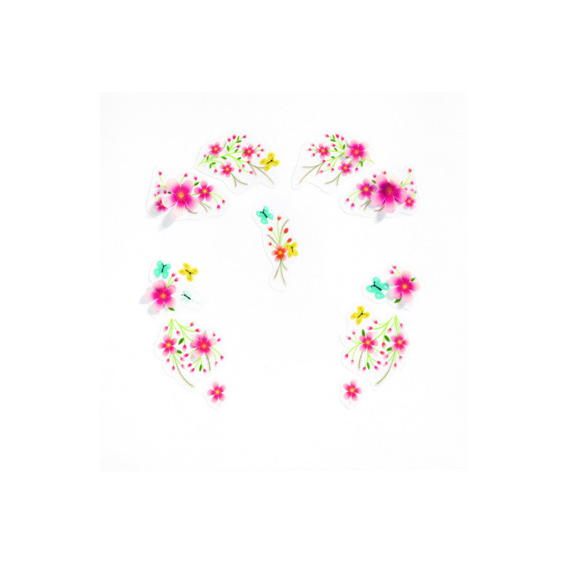 Djeco - Face stickers, Springtime fairy