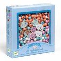 Djeco - Wooden beads, Rainbow